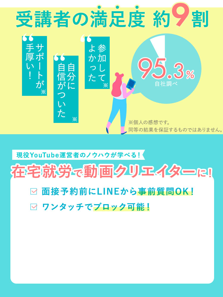 在宅就労で動画クリエイターに！